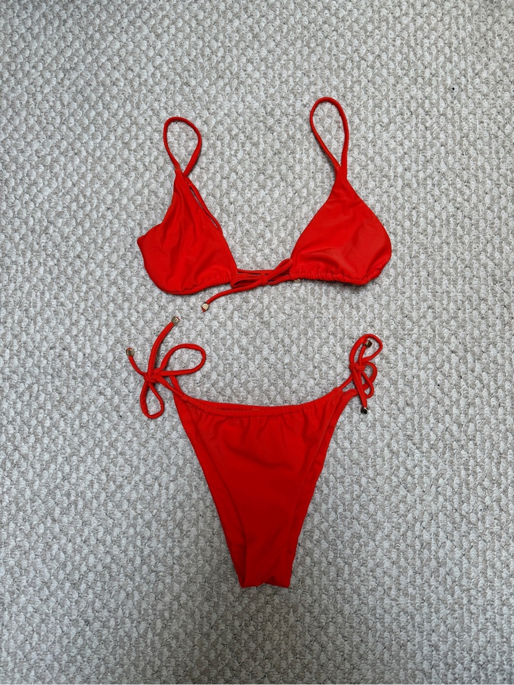 Blackbough Swim Liv Bikini in Bright Orange - Picture 3 of 10